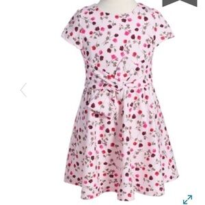 kate spade new york floral print fit & flare dress